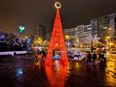 Brad de Crăciun - Șoseaua Pantelimon