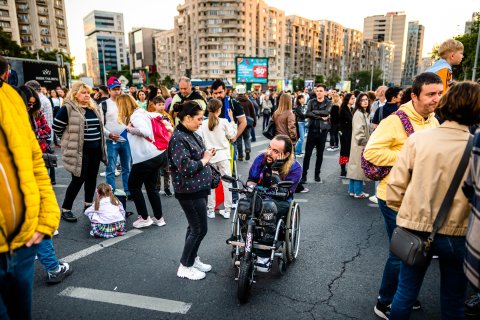 România în Lumină - Meeting susținere Nicușor Dan