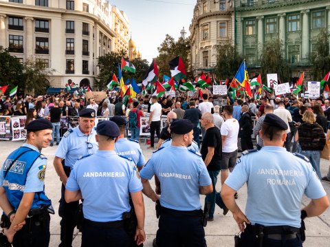 Protest - Piața Universității