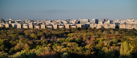 Vedere către Tineretului - Șoseaua Olteniței