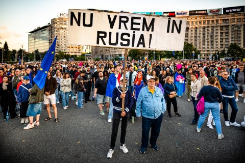 România în Lumină - Meeting susținere Nicușor Dan