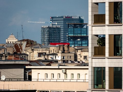 Vedere spre Floreasca - Strada Eforie