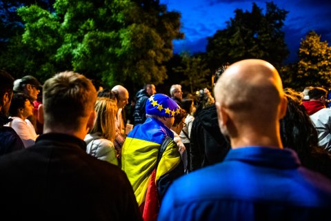 România în Lumină - Meeting susținere Nicușor Dan