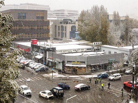 Iarna - Calea Văcărești