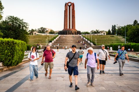 În parc - Excursie - Ziua Internațională a fotografiei
