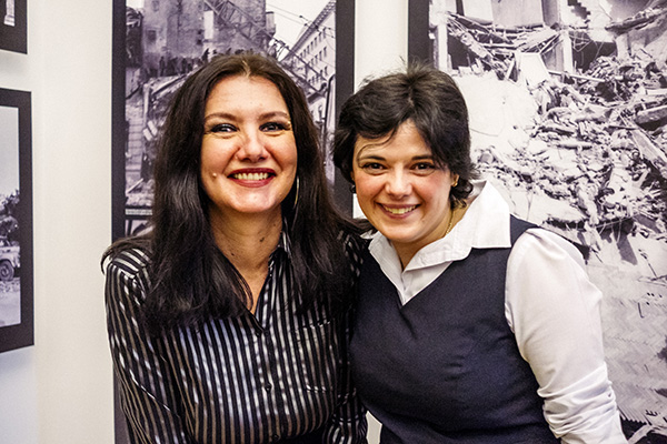 Ana Iacob și dr. Grina-Mihaela Rafailă