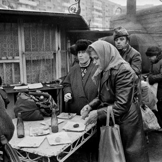 Bucuresti - 1990 fotografiat de Norihiro Haruta